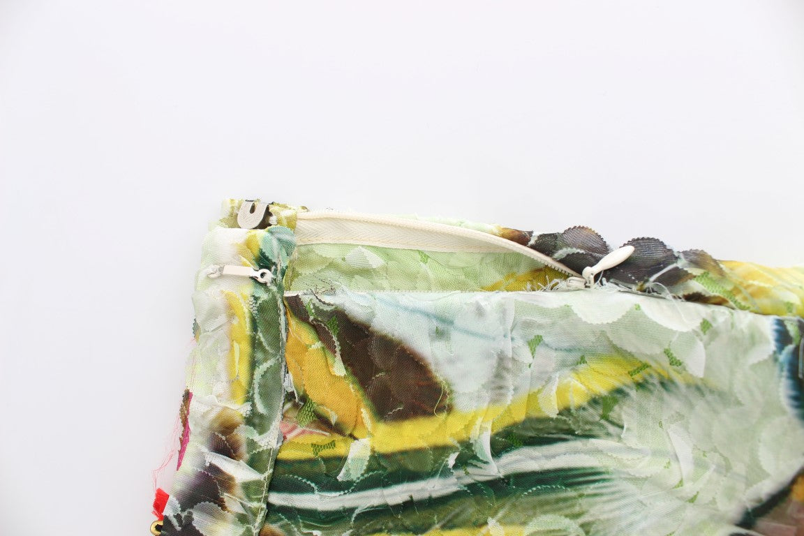 Lanre Da Silva Ajayi Multicolor Organza Pencil Skirt $1196.00 Lanre Da Silva Ajayi Luzworld