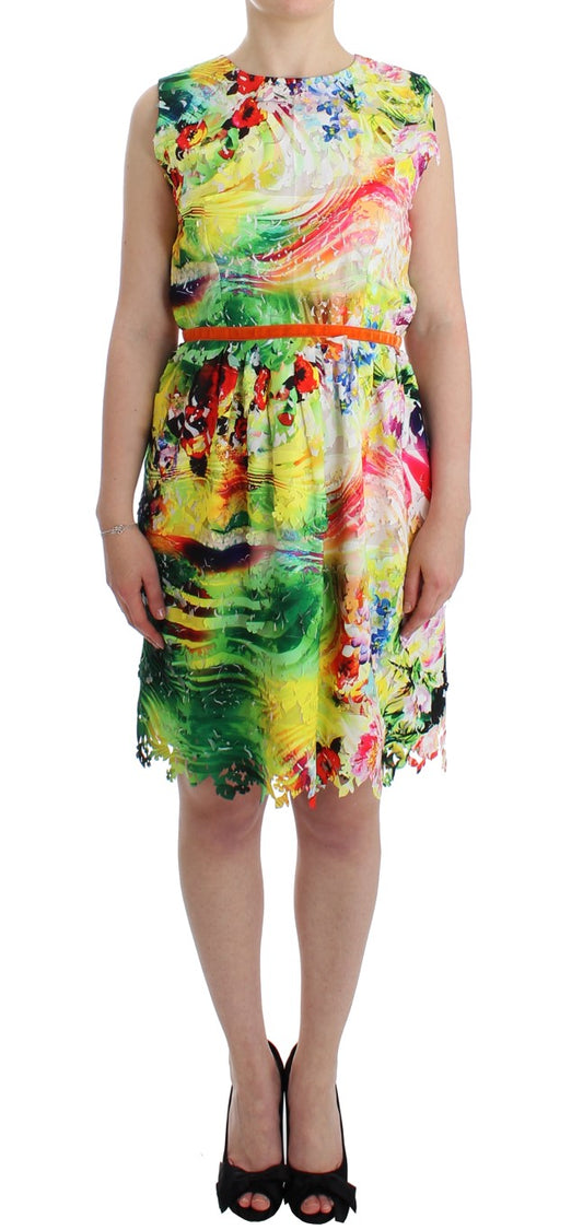 Lanre Da Silva Ajayi Multicolor Organza Sheath Dress $2167.00 Lanre Da Silva Ajayi Luzworld