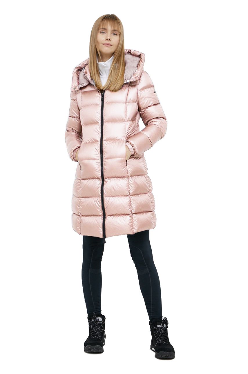 Refrigiwear Pink Nylon Women Jacket $689.00 Refrigiwear Luzworld