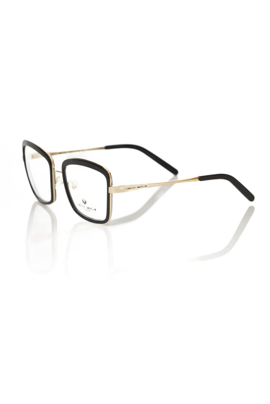 Frankie Morello Black Metallic Women's Eyeglass Frame $230.00 Frankie Morello Luzworld