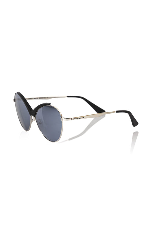 Frankie Morello Black Metallic Fiber Women's Sunglasses $224.00 Frankie Morello Luzworld