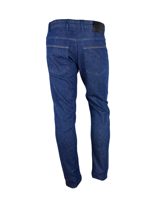 Aquascutum Blue Cotton Men Jeans $611.00 Aquascutum Luzworld