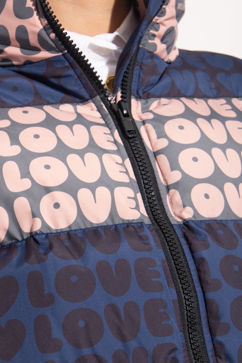 Love Moschino Multicolor Polyester Women Jacket $751.00 Love Moschino Luzworld
