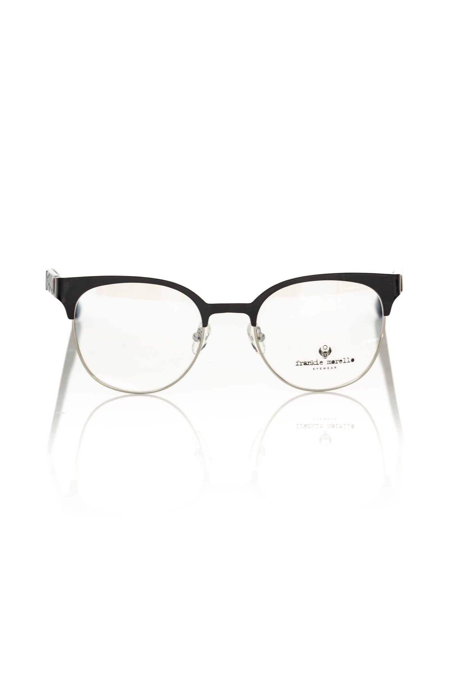 Frankie Morello Black Acetate Women Frame $230.00 Frankie Morello Luzworld