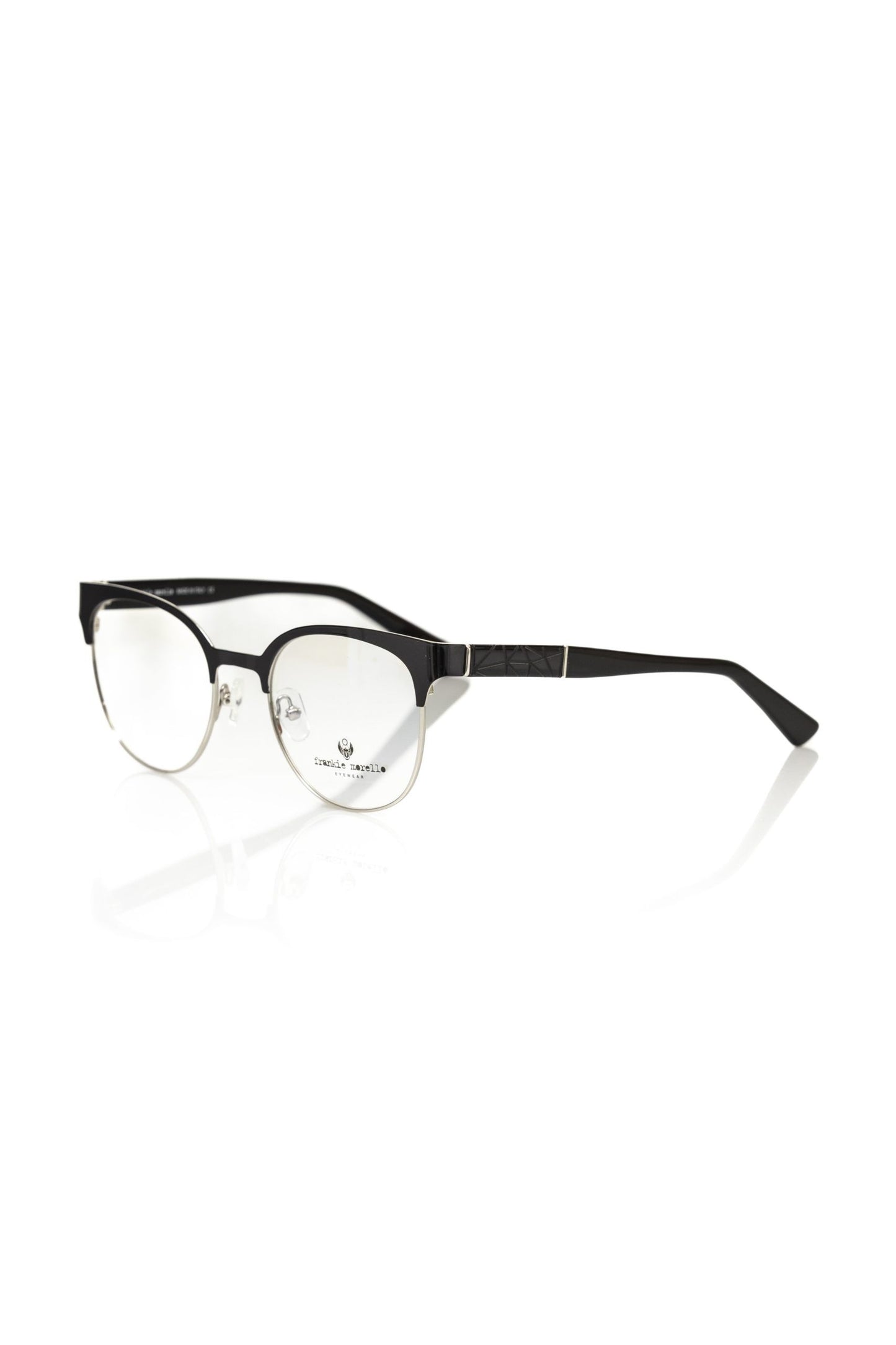 Frankie Morello Black Acetate Women Frame $230.00 Frankie Morello Luzworld