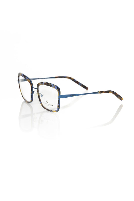 Frankie Morello Blue Metallic Women's Eyeglass Frame $230.00 Frankie Morello Luzworld