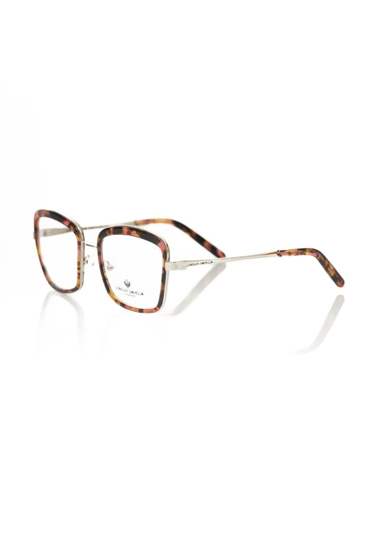 Frankie Morello Red Metallic Women's Eyeglass Frame $230.00 Frankie Morello Luzworld