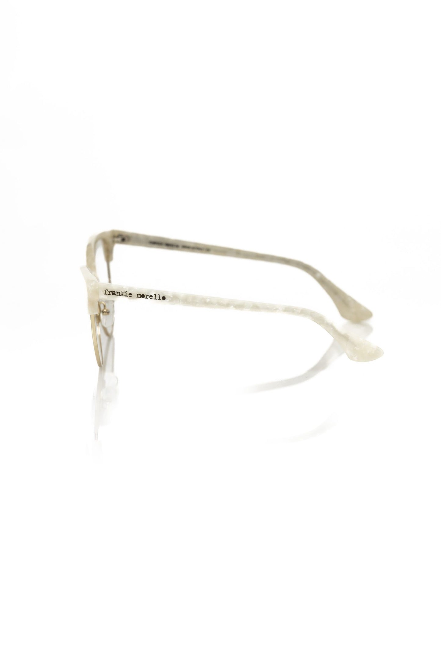Frankie Morello White Metallic Women's Frame $194.00 Frankie Morello Luzworld
