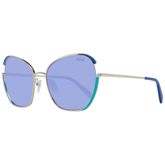 Emilio Pucci Gold Women Sunglass $510.00 Emilio Pucci Luzworld