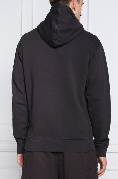 Hugo Boss Elegant Dark Blue Cotton Hooded Sweatshirt $268.00 Hugo Boss Luzworld