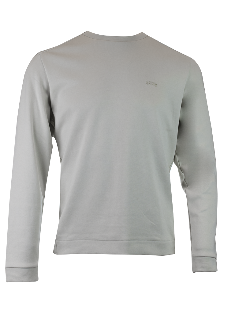 Hugo Boss Elegant Beige Cotton Sweatshirt $255.00 Hugo Boss Luzworld