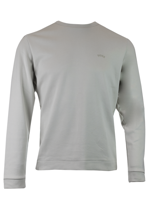 Hugo Boss Elegant Beige Cotton Sweatshirt $255.00 Hugo Boss Luzworld