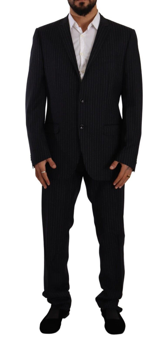 Domenico Tagliente Gray Polyester Single Breasted Formal Suit $611.00 Domenico Tagliente Luzworld