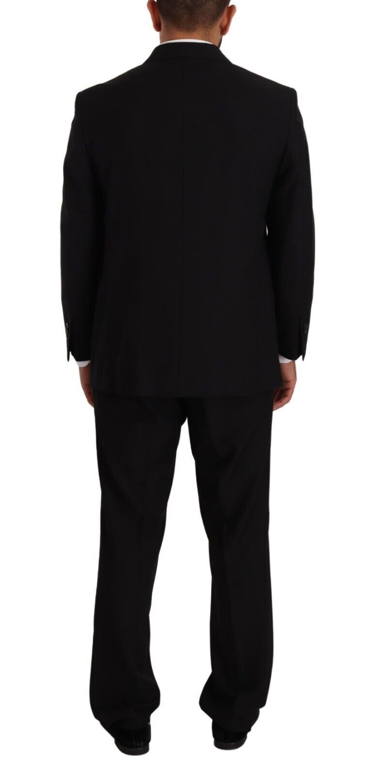 Domenico Tagliente Black Polyester Single Breasted Formal Suit $611.00 Domenico Tagliente Luzworld