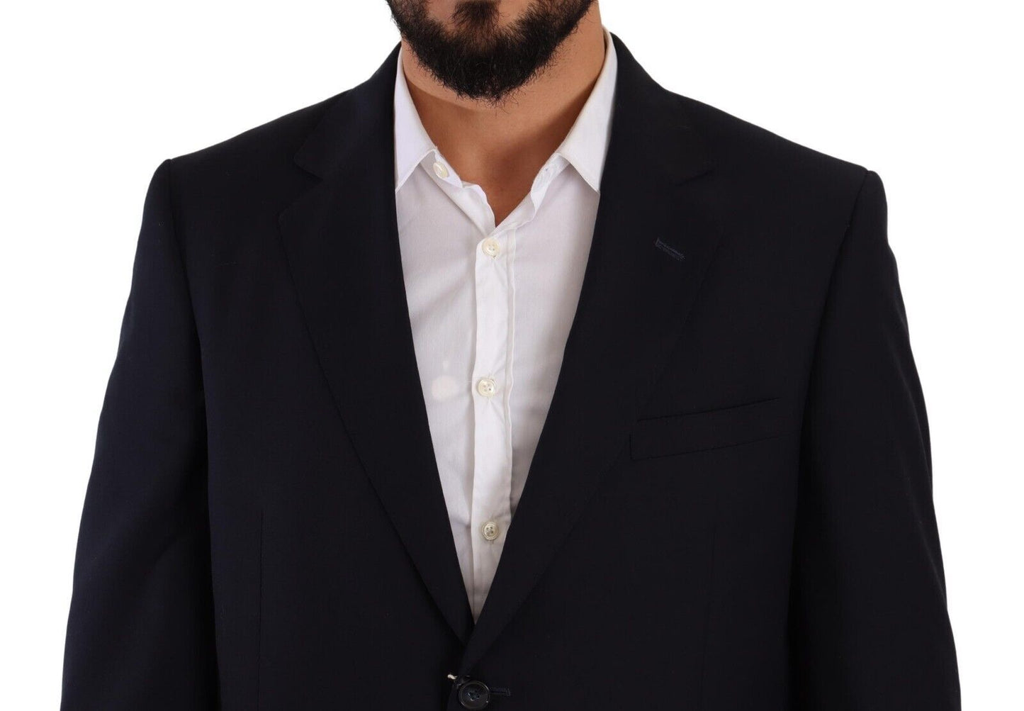 Domenico Tagliente Blue Polyester Single Breasted Formal Suit $611.00 Domenico Tagliente Luzworld