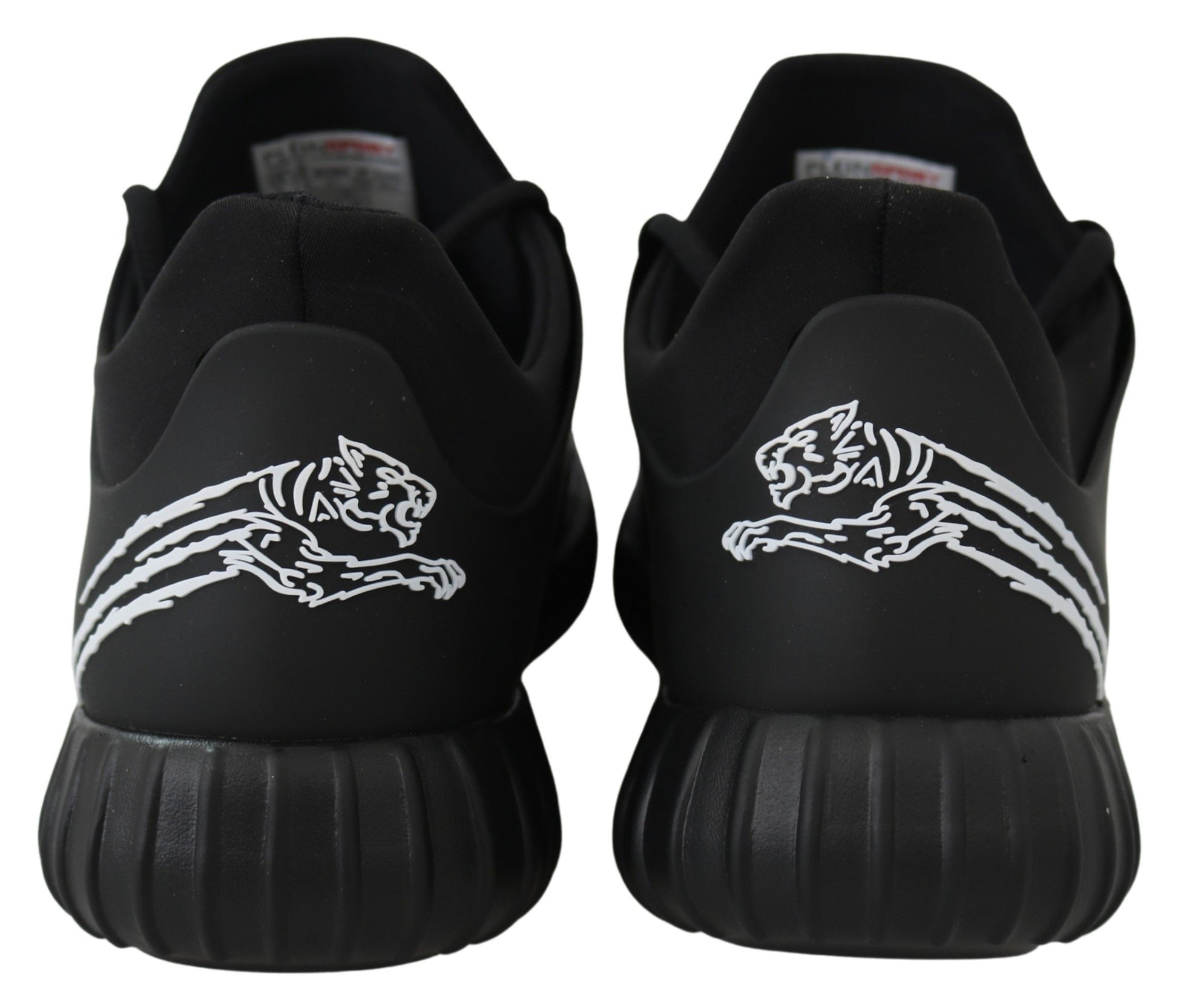 Plein Sport Chic Black Runner Henry Sport Sneakers $756.00 Plein Sport Luzworld