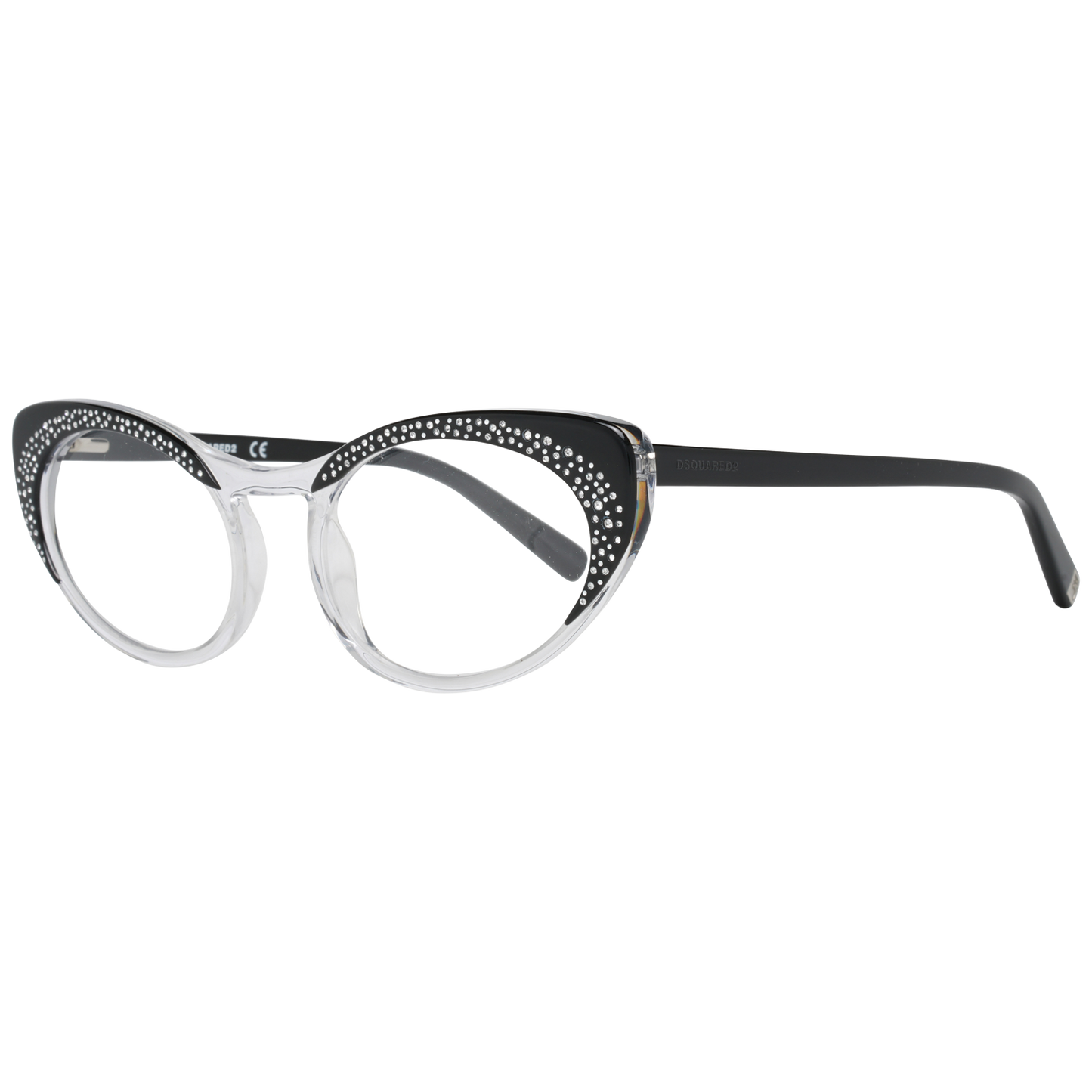 Dsquared² Chic Black Full-Rim Designer Eyewear $531.00 Dsquared² Luzworld