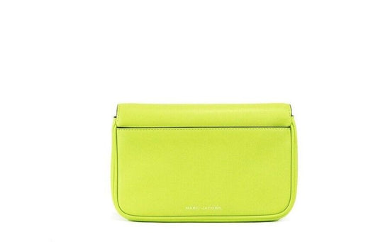 Marc Jacobs The J Marc Green Glow Smooth Leather Shoulder Crossbody Handbag $710.00 Marc Jacobs Luzworld