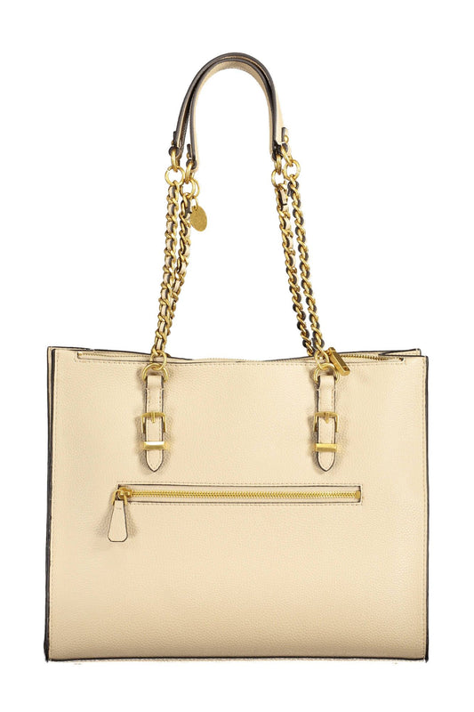 Guess Jeans Beige Polyethylene Women Handbag $525.00 Guess Jeans Luzworld