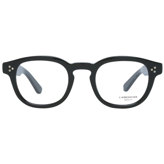 Liebeskind Chic Black Rectangle Designer Frames $517.00 Liebeskind Luzworld