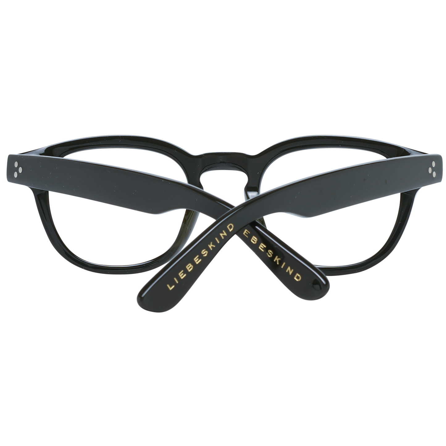 Liebeskind Chic Black Rectangle Designer Frames $517.00 Liebeskind Luzworld