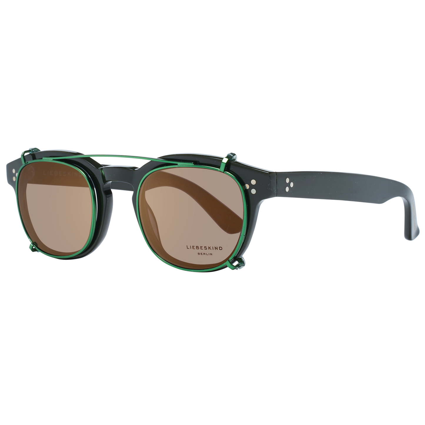 Liebeskind Chic Black Rectangle Designer Frames $517.00 Liebeskind Luzworld