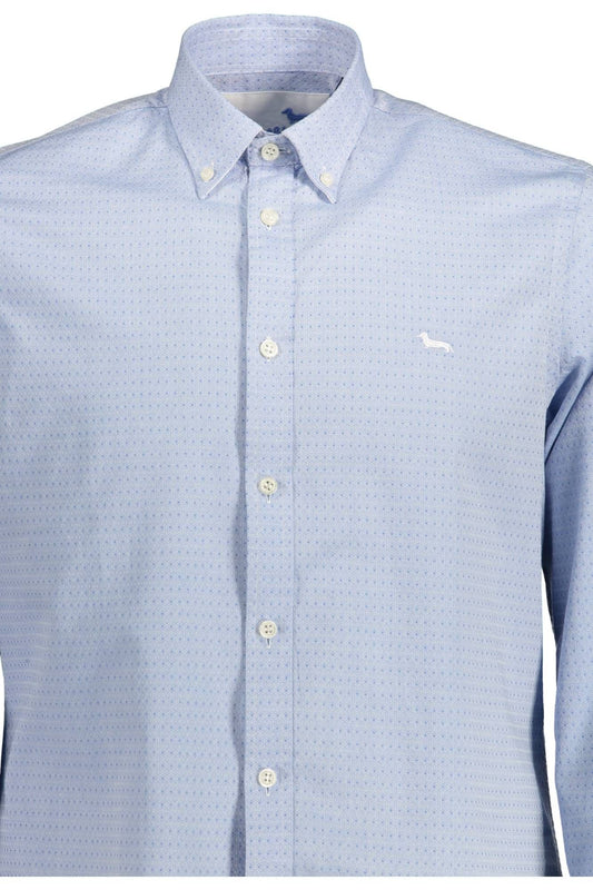 Harmont & Blaine Light Blue Cotton Regular Fit Shirt $228.00 Harmont & Blaine Luzworld