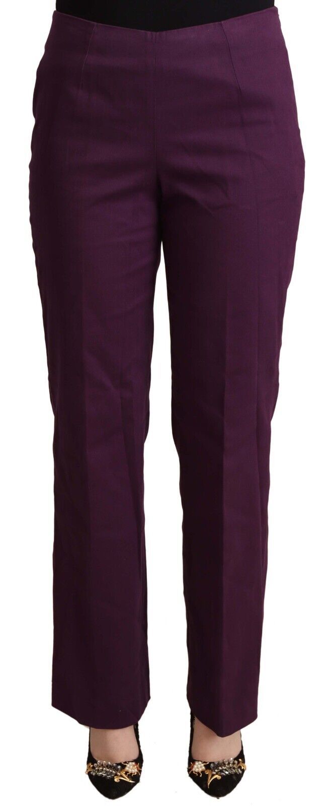 BENCIVENGA Violet High Waist Tapered Casual Pants $547.00 BENCIVENGA Luzworld