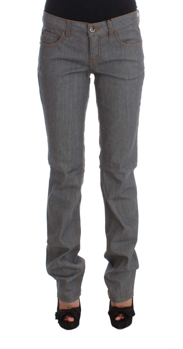 Costume National Gray Cotton Regular Fit Denim Jeans $548.00 Costume National Luzworld