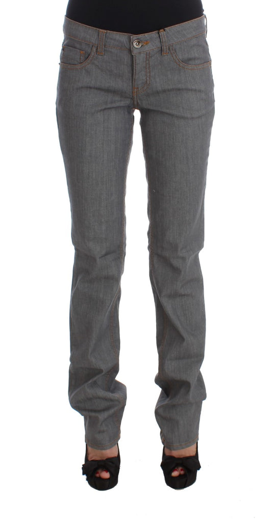 Costume National Gray Cotton Regular Fit Denim Jeans $548.00 Costume National Luzworld