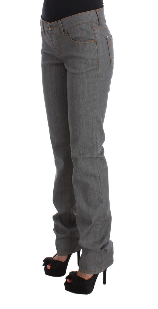 Costume National Gray Cotton Regular Fit Denim Jeans $548.00 Costume National Luzworld