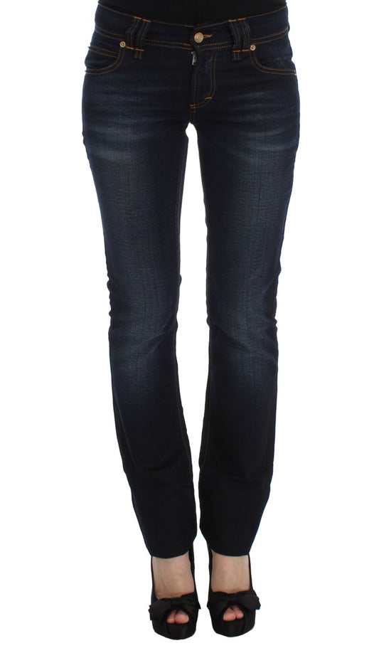 John Galliano Blue Wash Cotton Slim Fit Jeans $713.00 John Galliano Luzworld