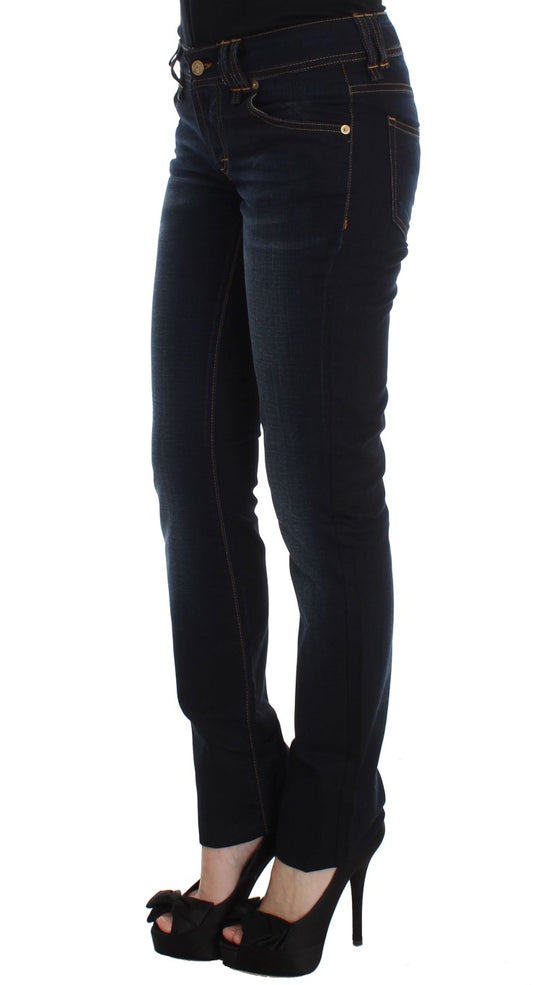 John Galliano Blue Wash Cotton Slim Fit Jeans $713.00 John Galliano Luzworld