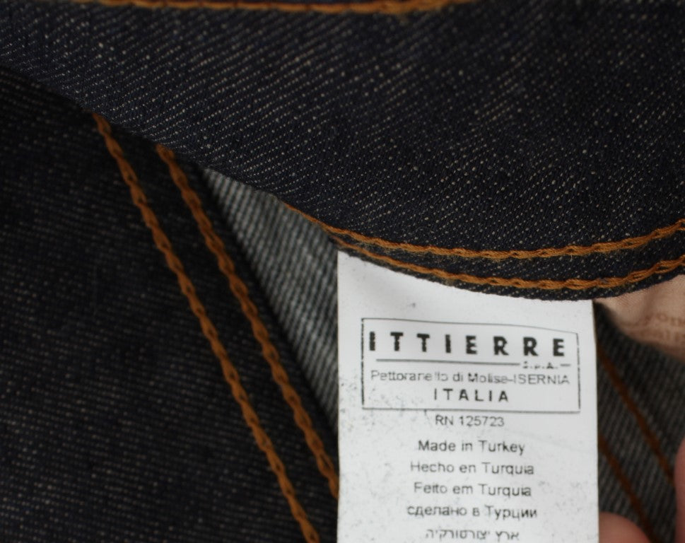 John Galliano Blue Wash Cotton Blend Slim Fit Bootcut Jeans $707.00 John Galliano Luzworld