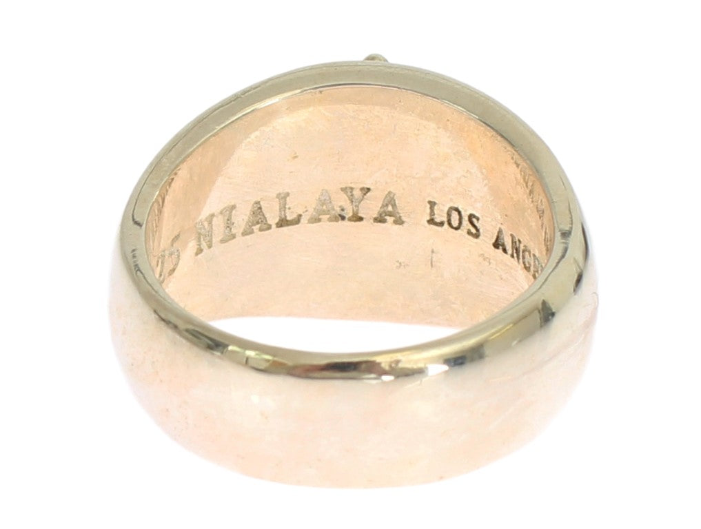 Nialaya Silver Crest 925 Sterling Ring $500.00 Nialaya Luzworld