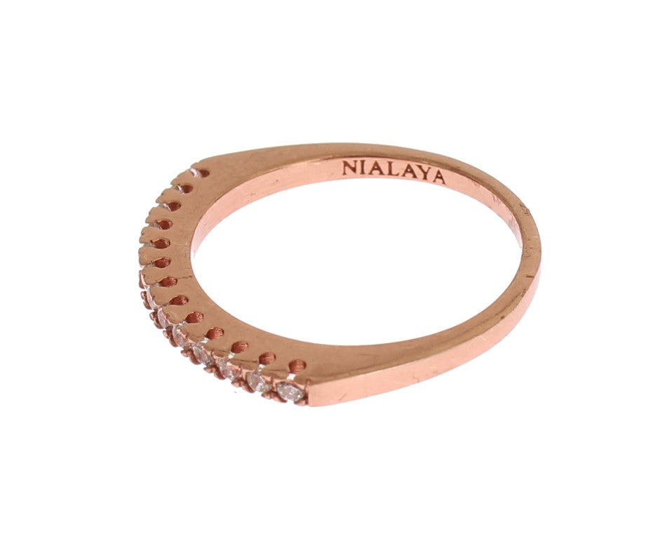 Nialaya Red Gold 925 Silver Ring $221.00 Nialaya Luzworld