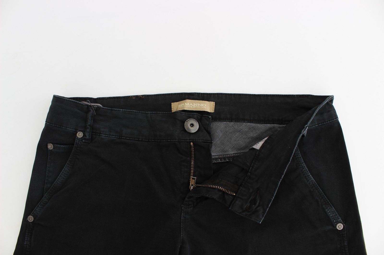Ermanno Scervino Blue Slim Jeans Denim Pants Skinny Leg Straight $537.00 Ermanno Scervino Luzworld