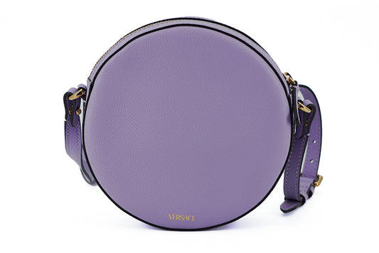 Versace Elegant Purple Round Shoulder Bag $2008.00 Versace Luzworld