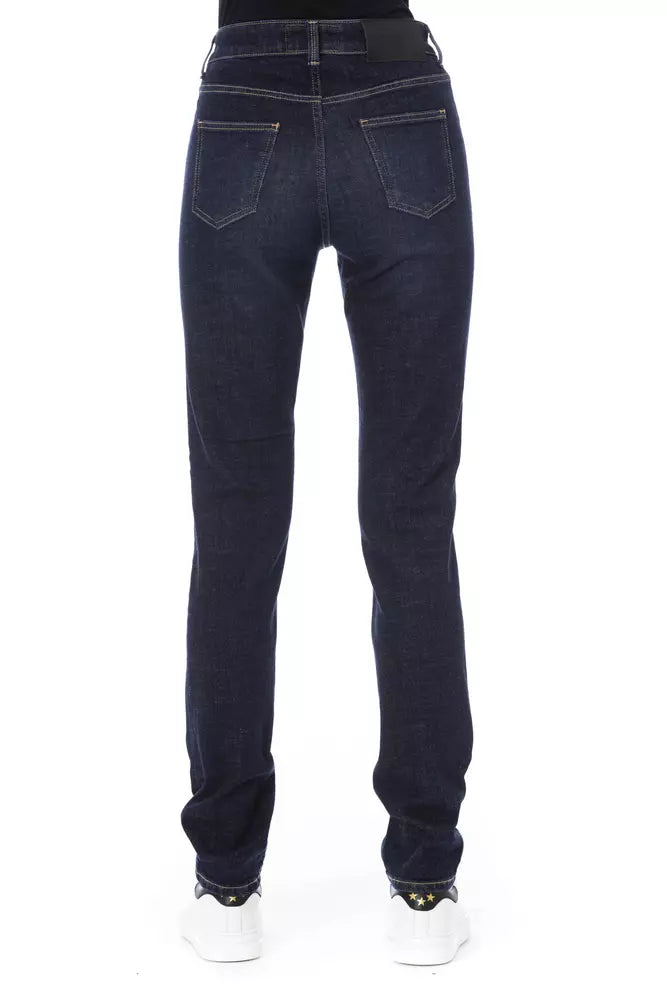 Baldinini Trend Blue Cotton Women Jeans $487.00 Baldinini Trend Luzworld