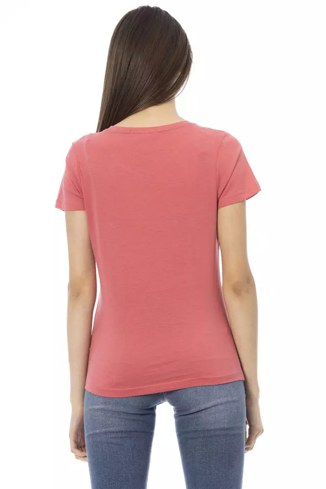 Trussardi Action Multicolor Cotton Women Top $131.00 Trussardi Action Luzworld