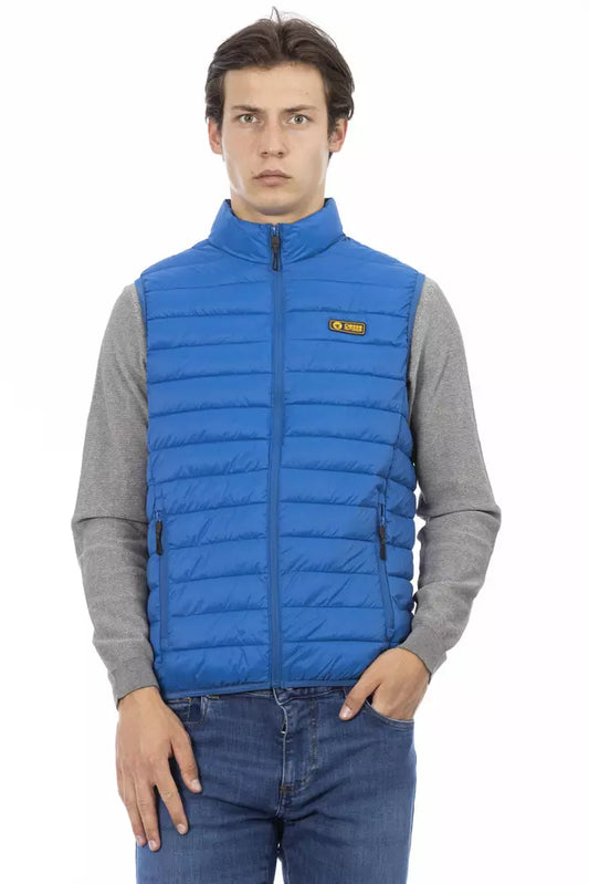 Ciesse Outdoor Blue Polyester Men's Sleeveless Jacket $259.00 Ciesse Outdoor Luzworld