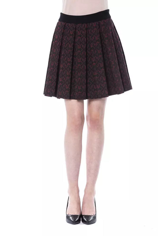 BYBLOS Brown Cotton Women Skirt $690.00 BYBLOS Luzworld