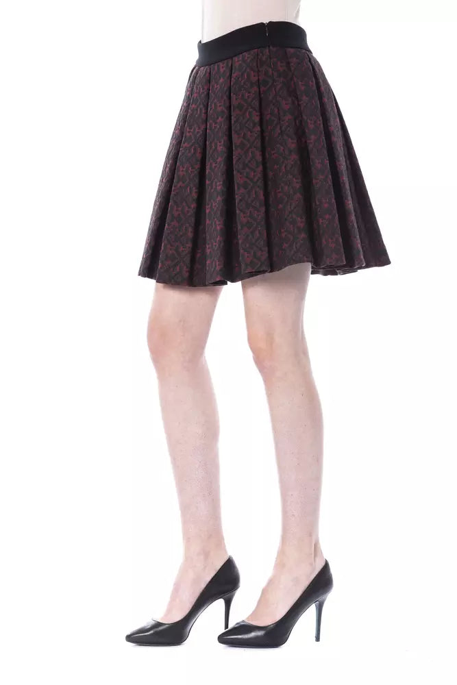 BYBLOS Brown Cotton Women Skirt $690.00 BYBLOS Luzworld