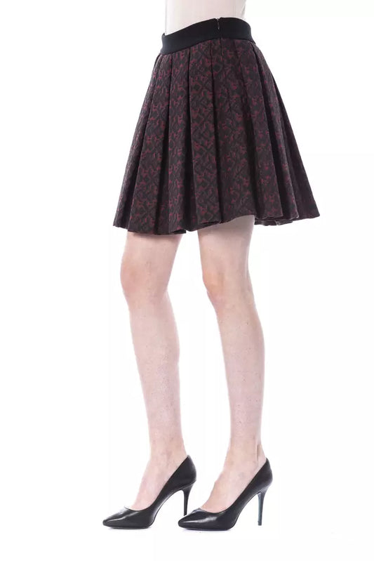 BYBLOS Brown Cotton Women Skirt $690.00 BYBLOS Luzworld