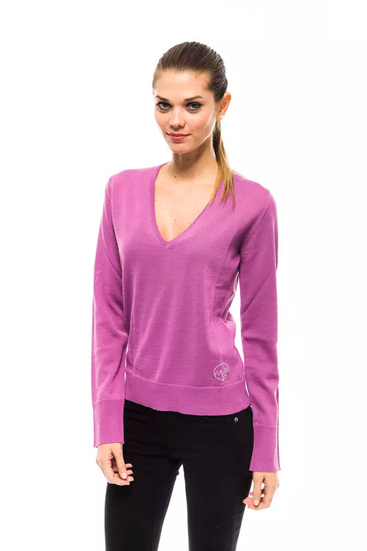 Montana Blu Multicolor Wool Women Sweater $165.00 Montana Blu Luzworld