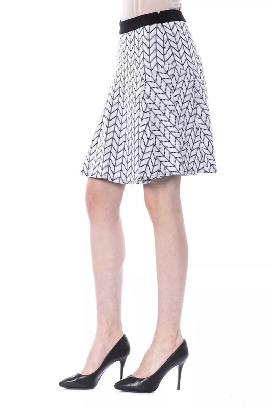 BYBLOS Black Marabou Women Skirt $531.00 BYBLOS Luzworld