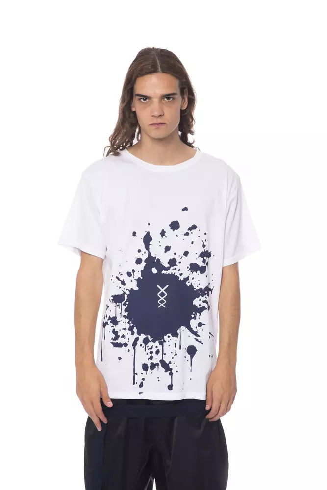 Nicolo Tonetto White Cotton Men T-Shirt $225.00 Nicolo Tonetto Luzworld