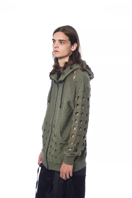 Nicolo Tonetto Army Cotton Men Sweater $767.00 Nicolo Tonetto Luzworld