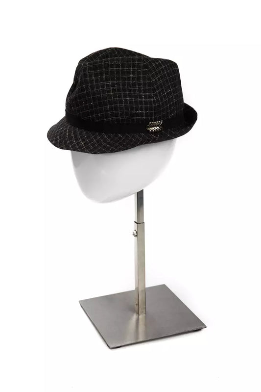 BYBLOS Black Virgin Wool Women Hat $198.00 BYBLOS Luzworld