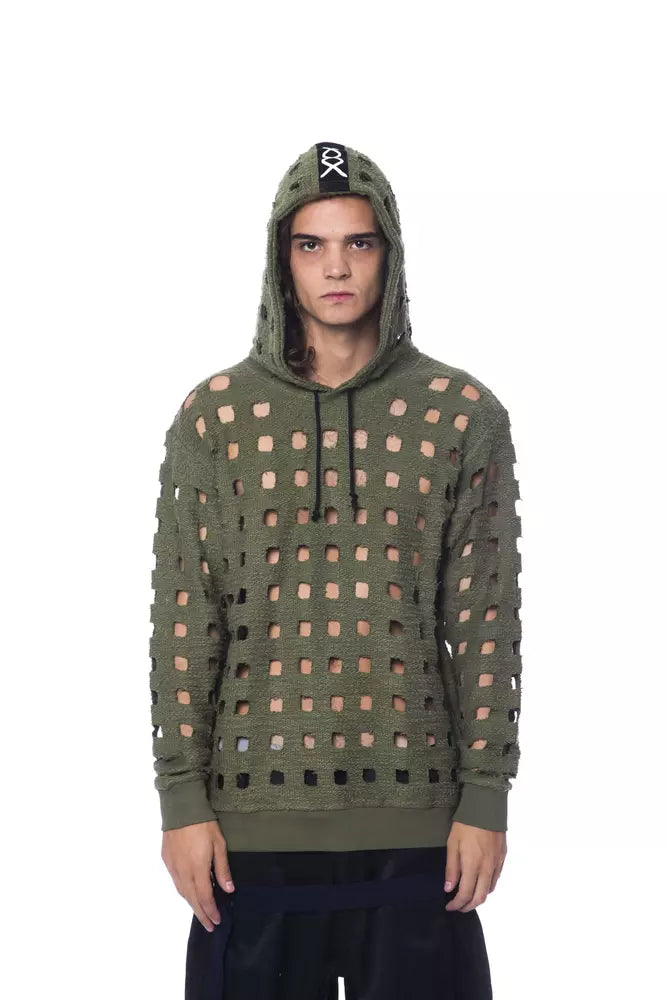 Nicolo Tonetto Army Cotton Men Sweater $702.00 Nicolo Tonetto Luzworld